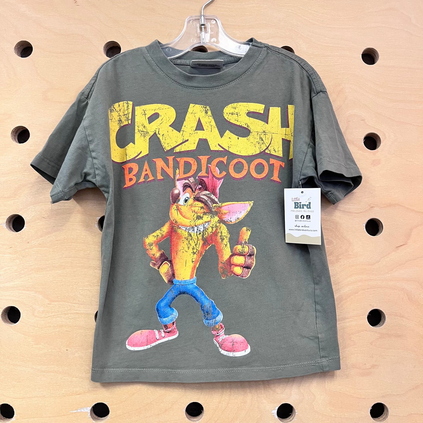 Green Crash Badicoot Tee