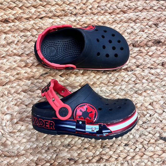 Black & Red 'Star Wars' Clogs