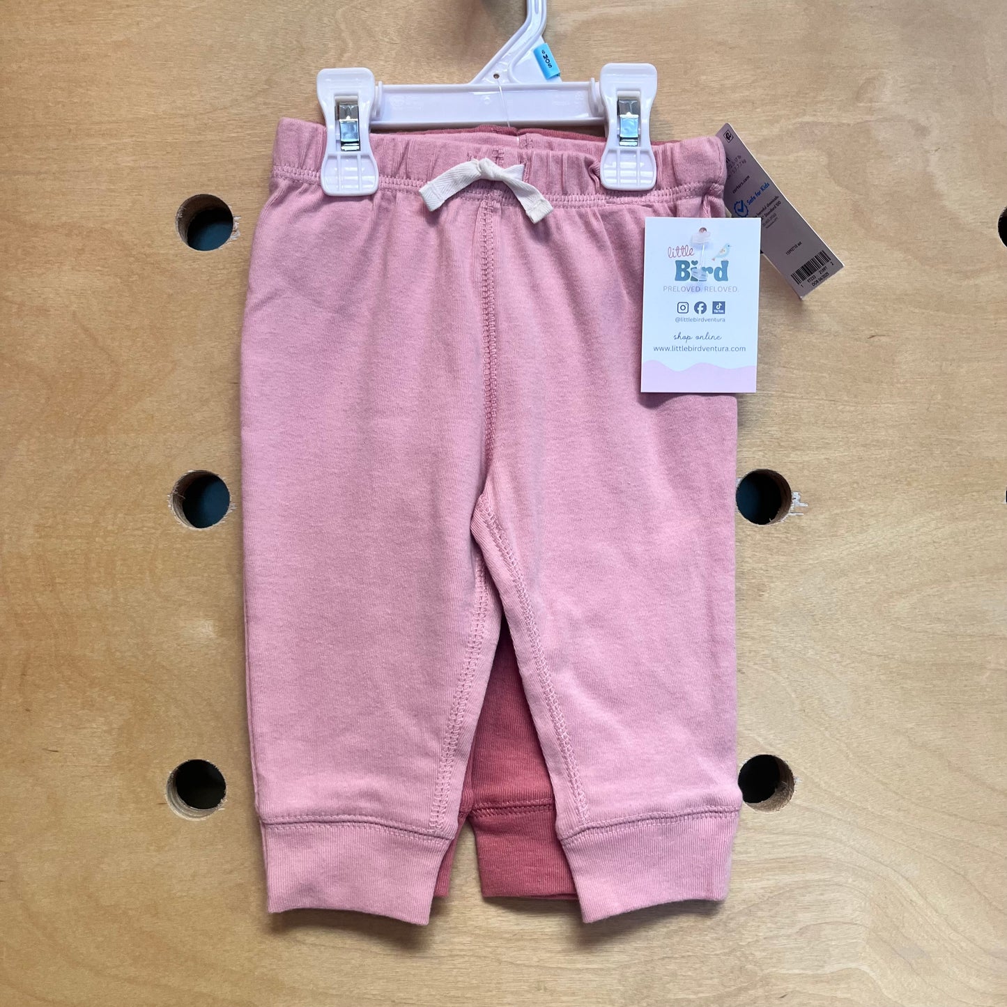 Set Of 2 Pink Soft Pants NEW!