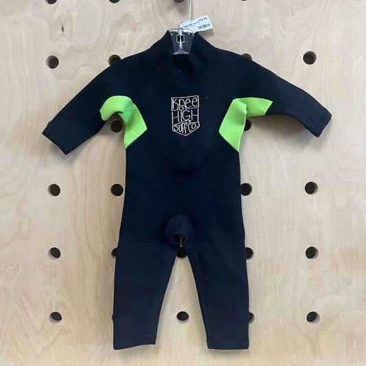 Black & Green Wetsuit