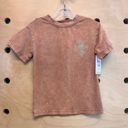 Tan Tie Dye Rad Vibes Tee