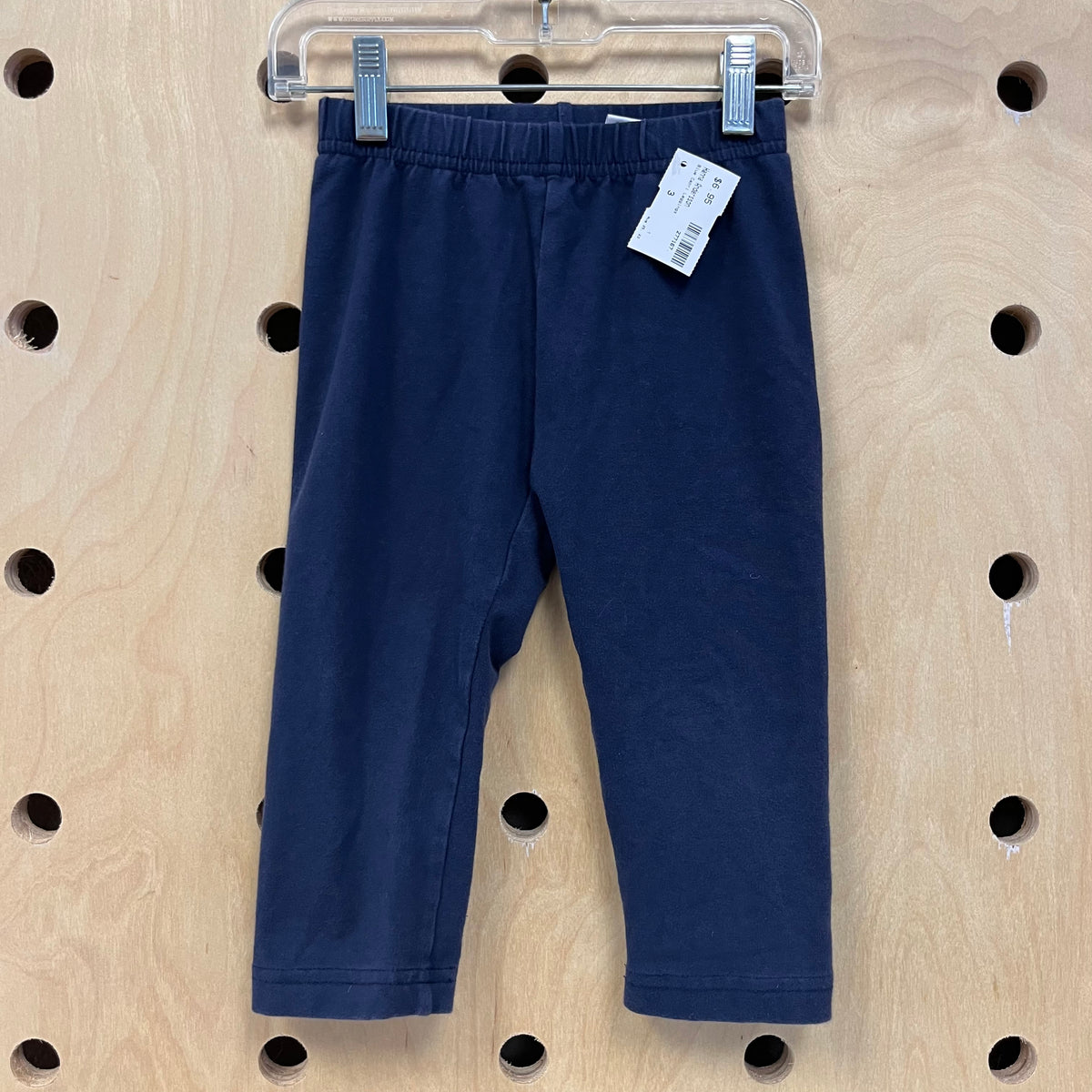 Blue Capri Leggings