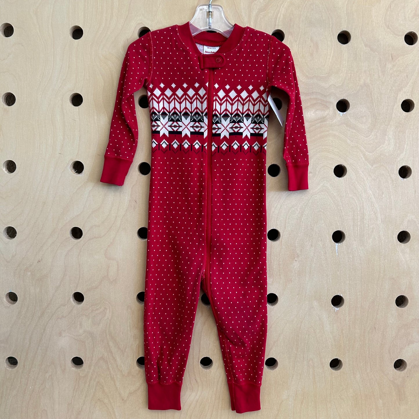 Red Snowflake Holiday Pajamas