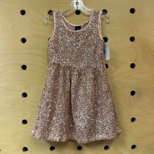 Pink Sequin Dress