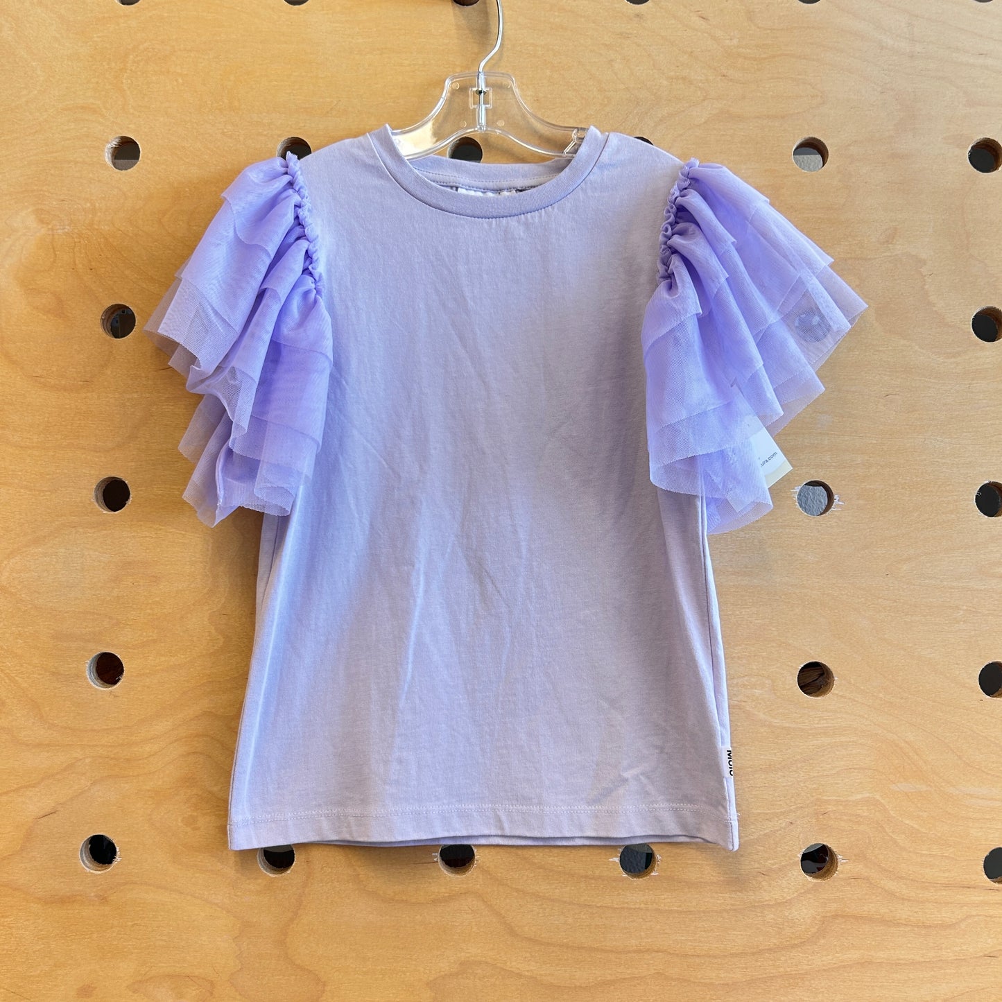 Lavendar Tulle Sleeve Tee