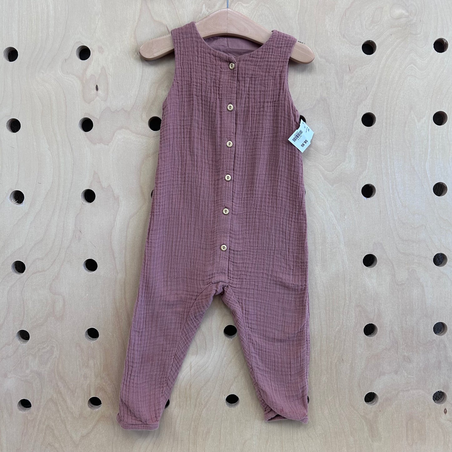 Clay Gauze Romper