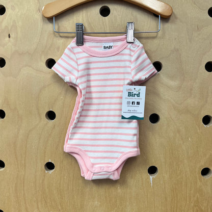 2pk Pink Ribbed Bodysuits NEW!