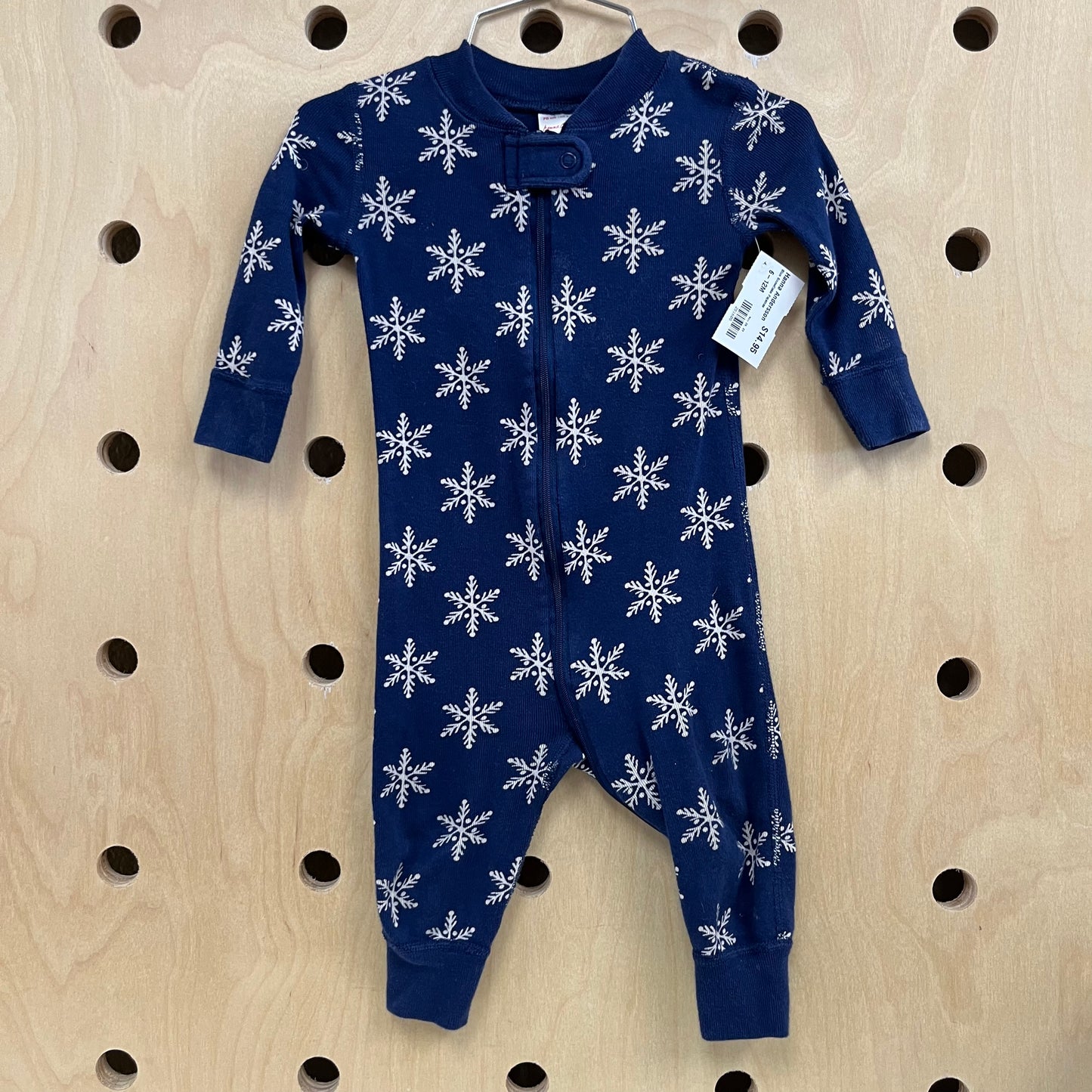 Blue Snowflake Pajamas
