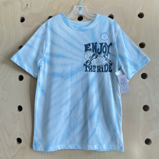 Blue Tie Dye Enjoy the Ride Tee NEW!