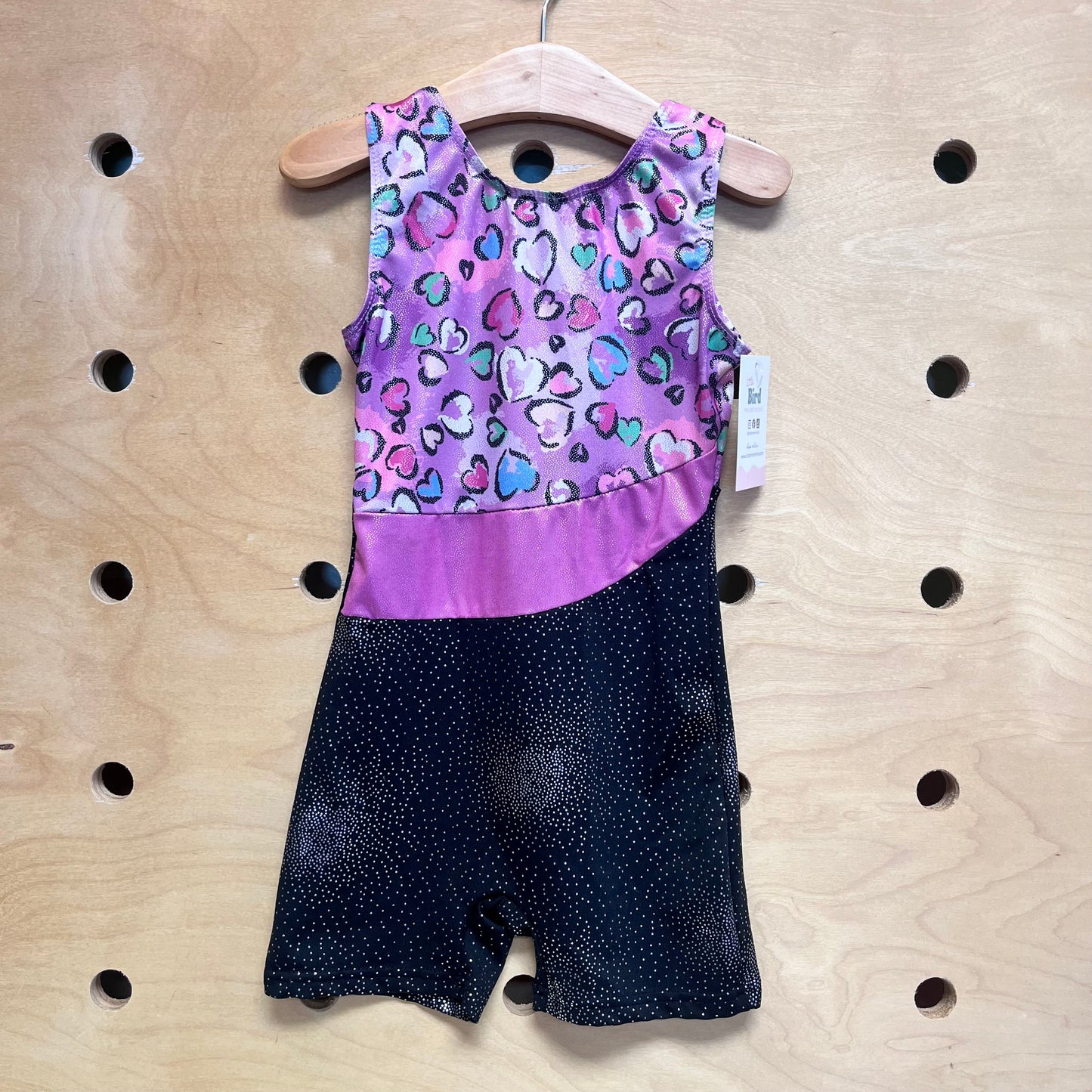 Purple/Black Sparkle Unitard