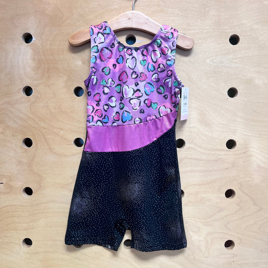 Purple/Black Sparkle Unitard