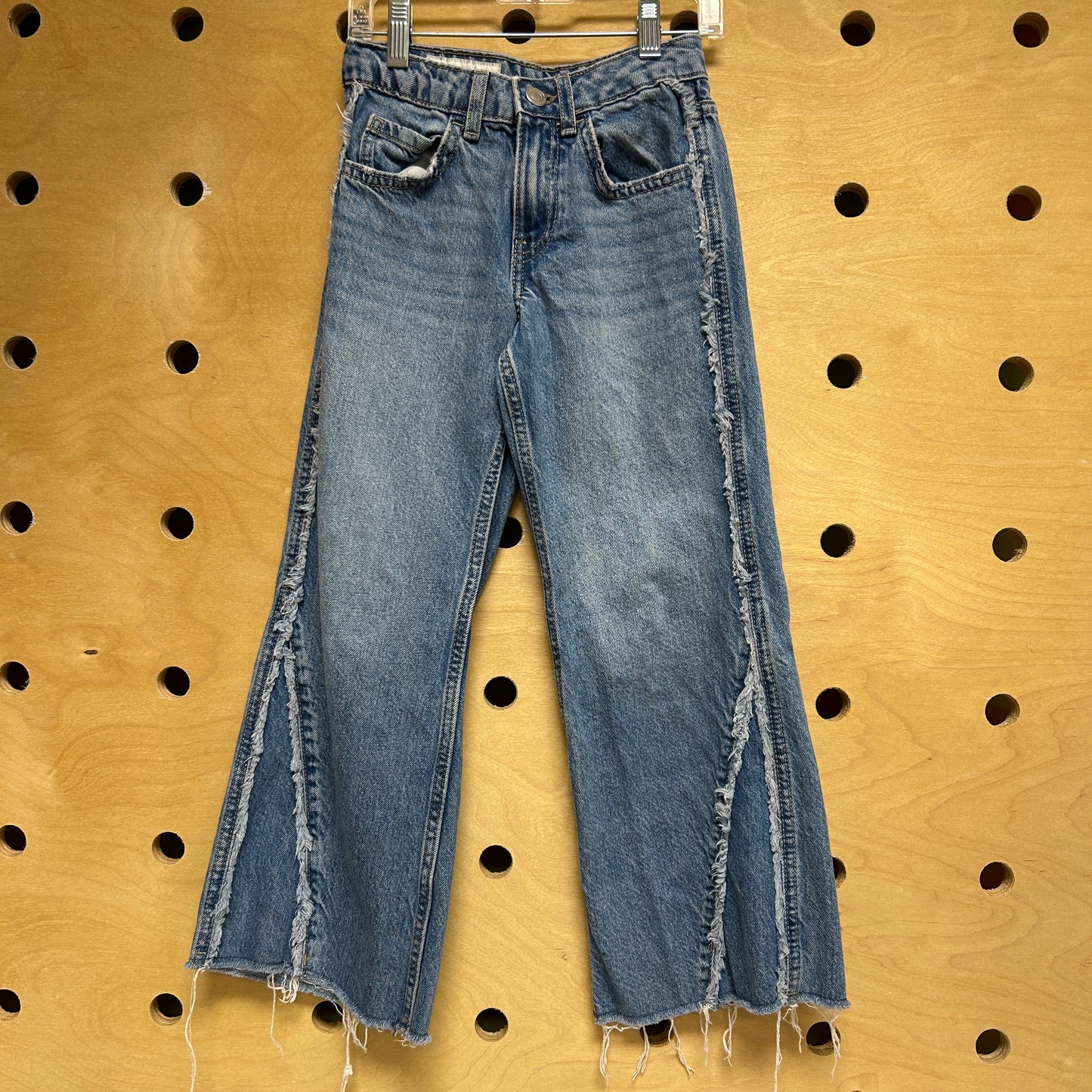 Frayed Side Denim