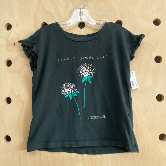 Black Lovely Simplicity Pearl Detail Tank