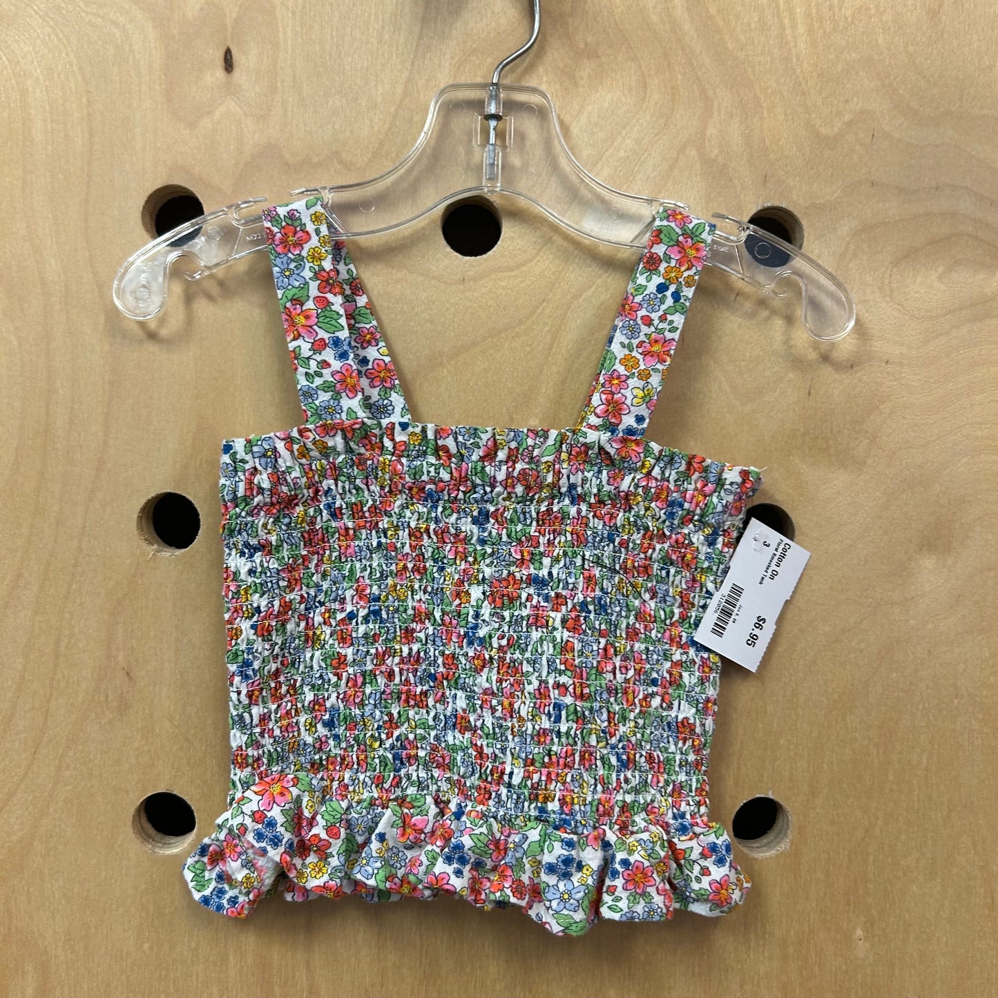 Floral Smocked Tank