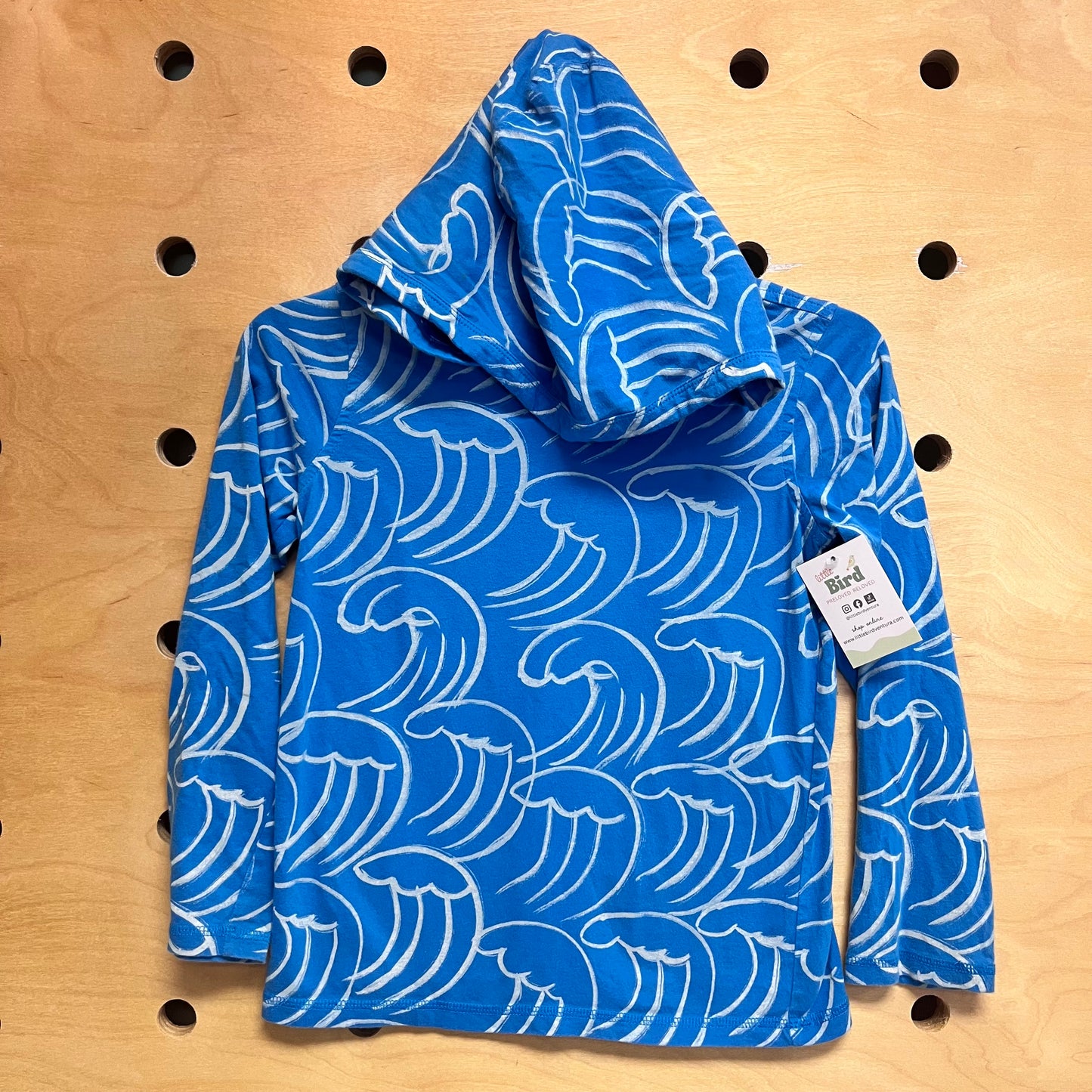 Blue Waves Hoodie Tee