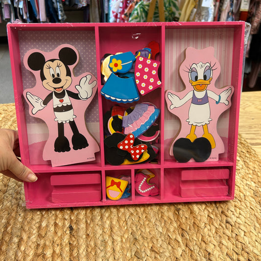 Wooden Magnetic Disney Dress Up
