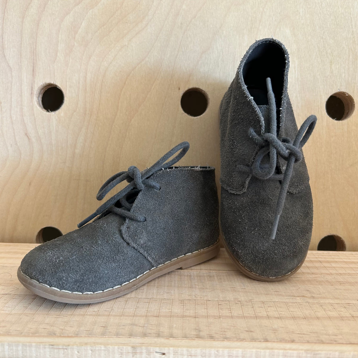 Grey Suede Hi Tops