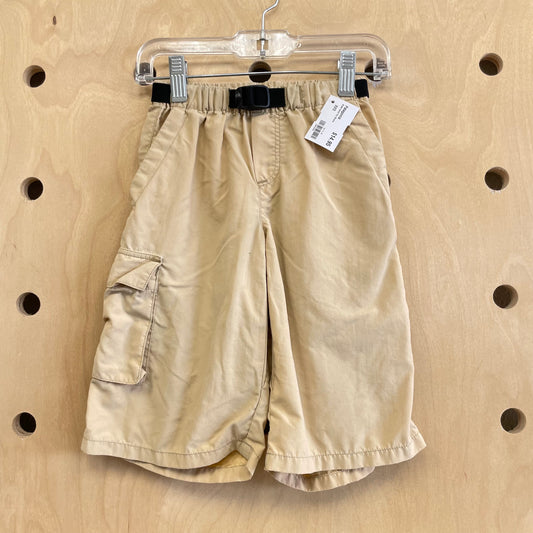 Khaki Quick Dry Shorts