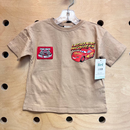 Tan Lightning McQueen Tee