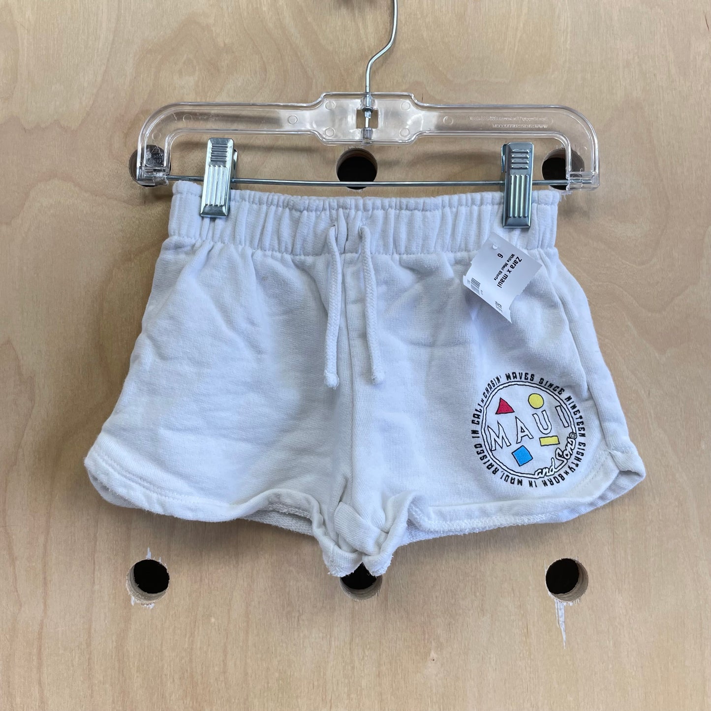 White Maui Shorts