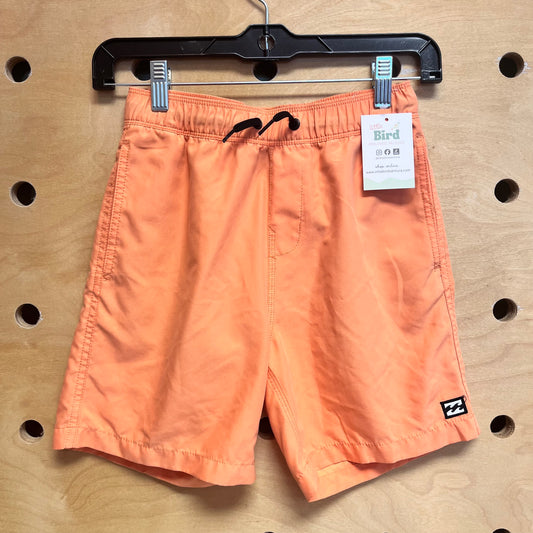 Coral Drawstring All Day Layback Shorts