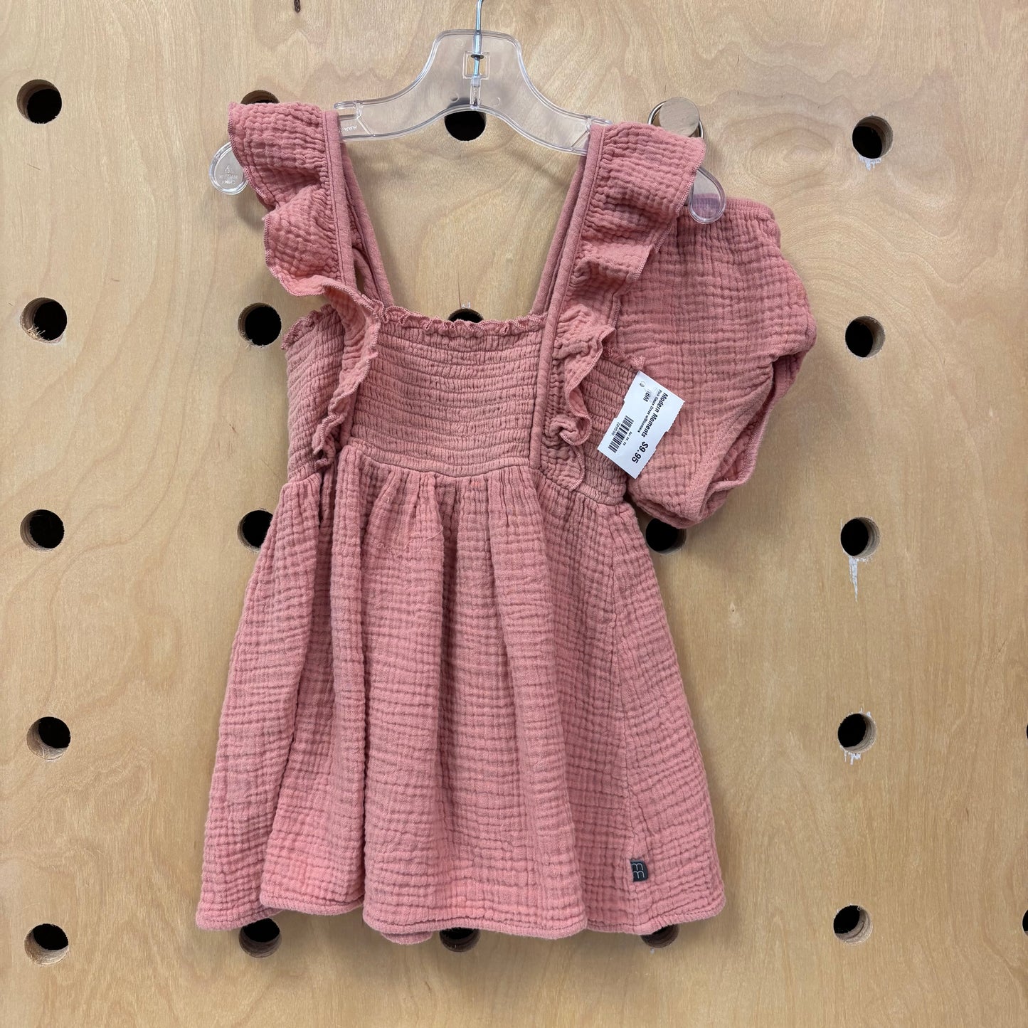 Pink Gauze Dress w/Bloomers