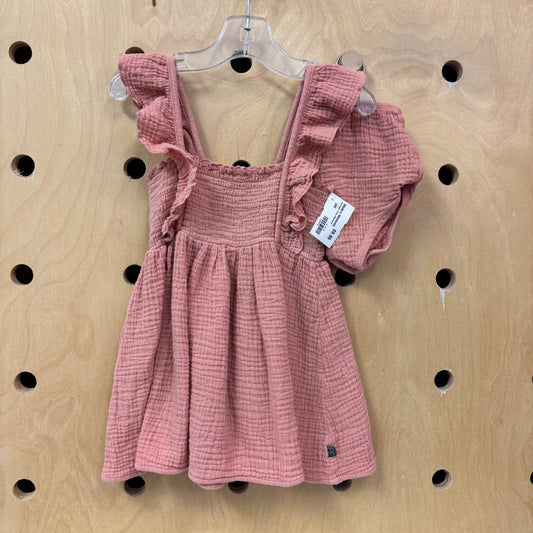 Pink Gauze Dress w/Bloomers
