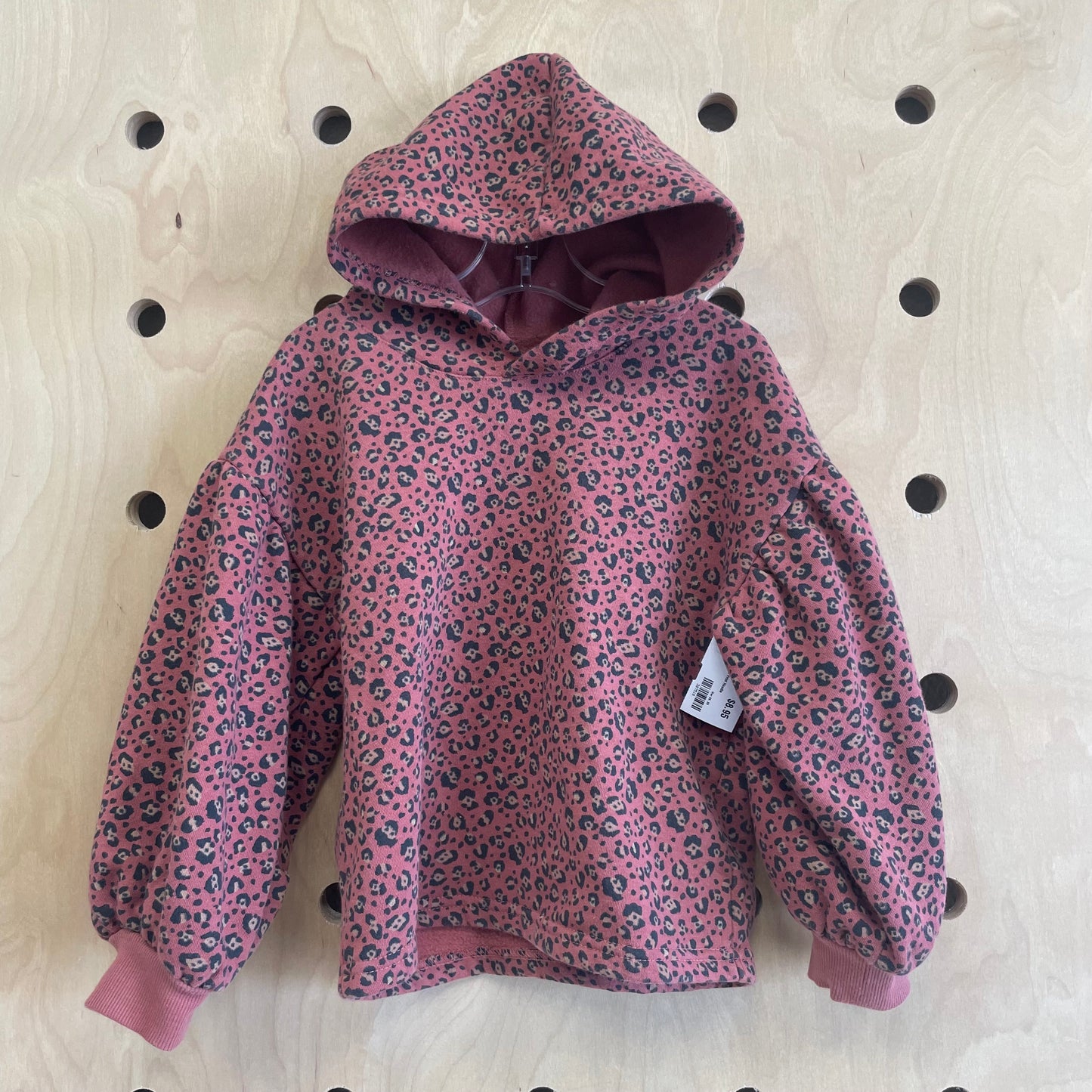 Terracotta Animal Print Hoodie
