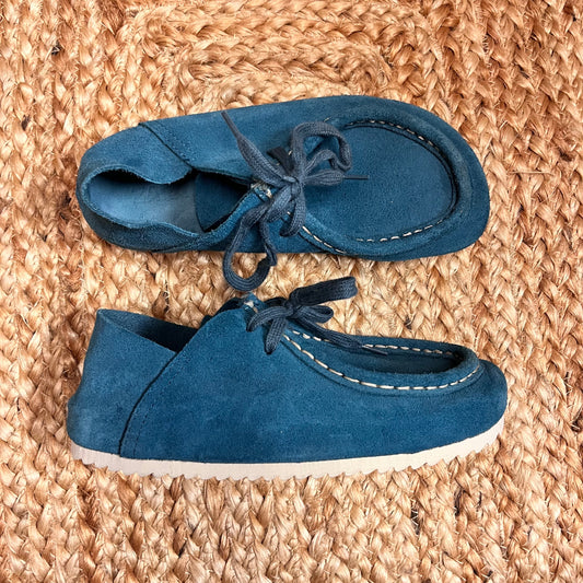 Teal Suede Shoes