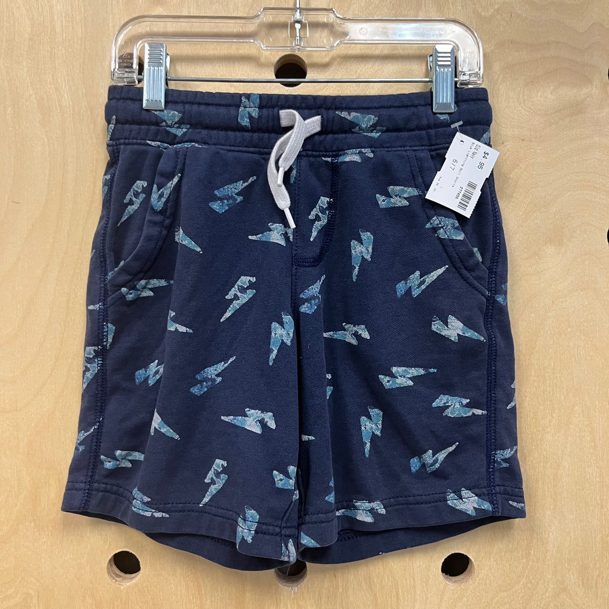 Blue Lightning Bolt Shorts