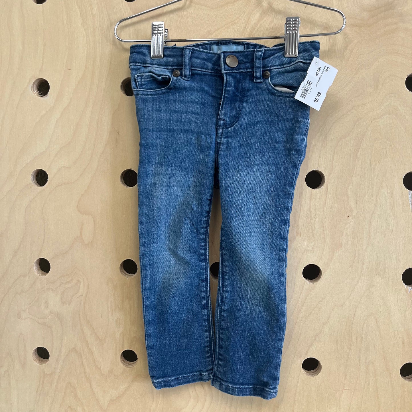 Blue Skinny Fit Denim Pants