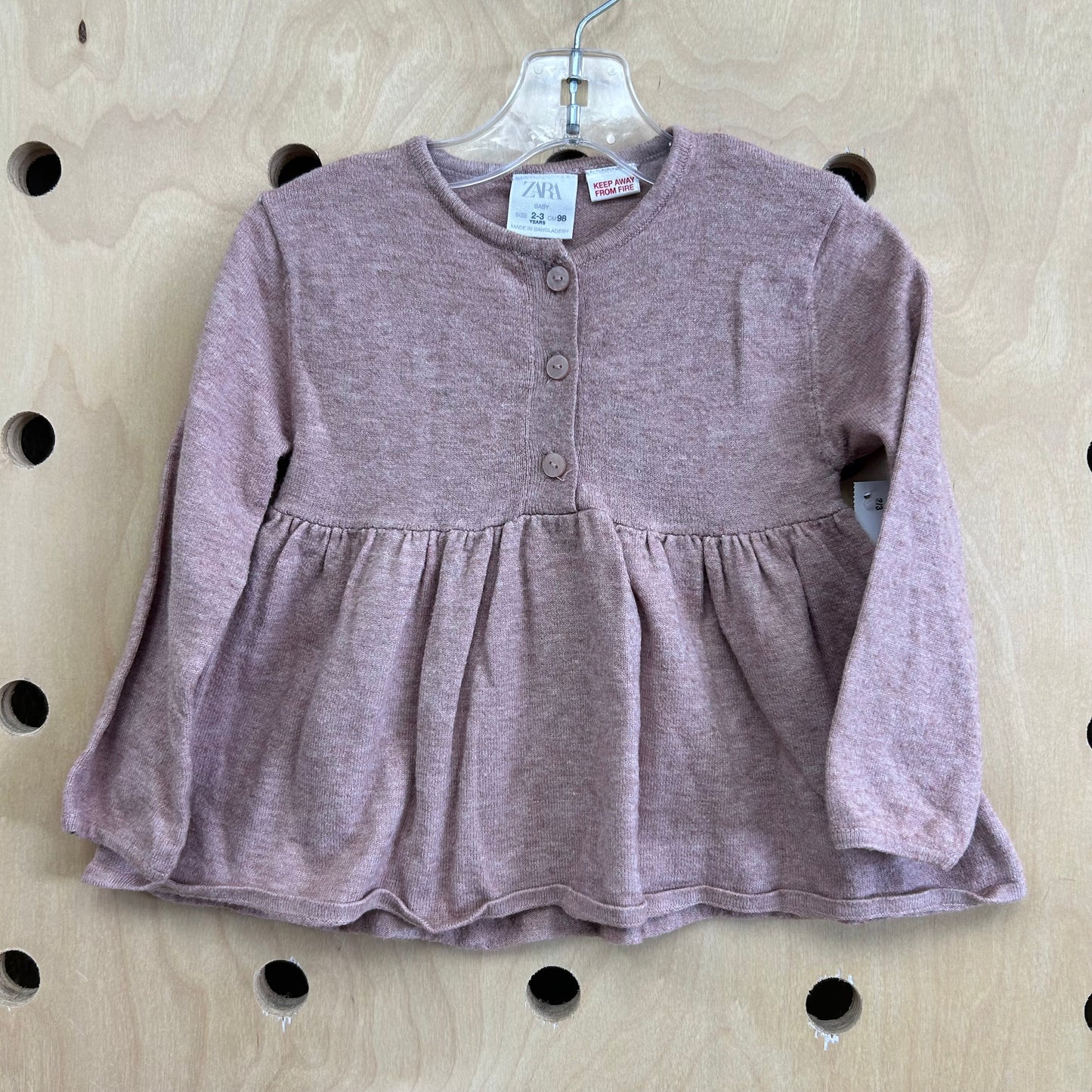 Pink Knit Top