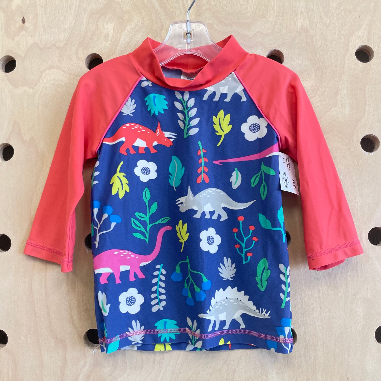 Floral Dino Swim Tee