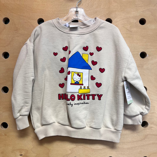 Cream Hello Kitty Pullover