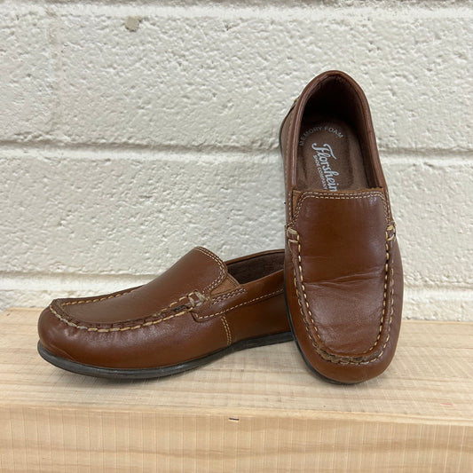 Tan Saddle Leather Loafers