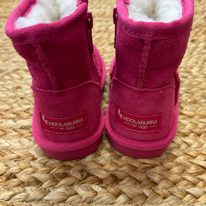 Bright Pink Fluffy Boots NEW!