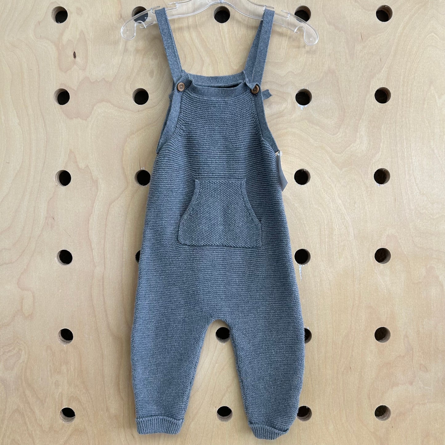 Grey Knit Romper