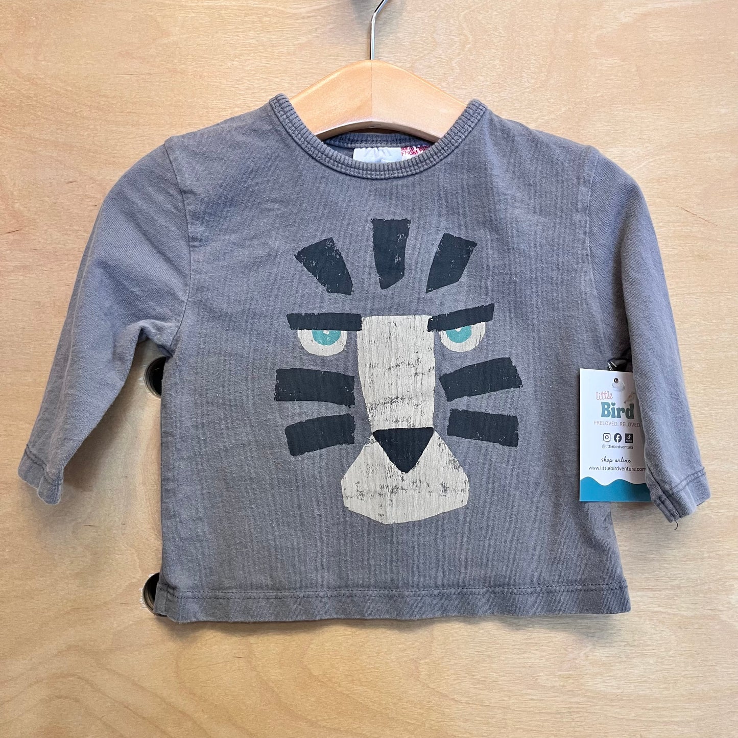 Grey Tiger Long Sleeve