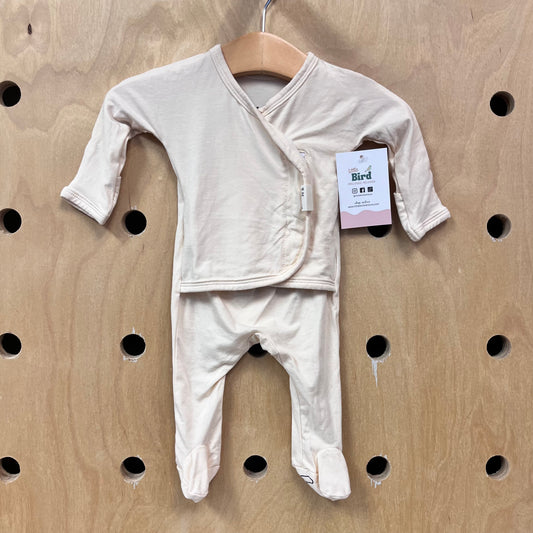 Cream Skin to Skin Romper