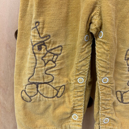 Yellow Cord Overalls