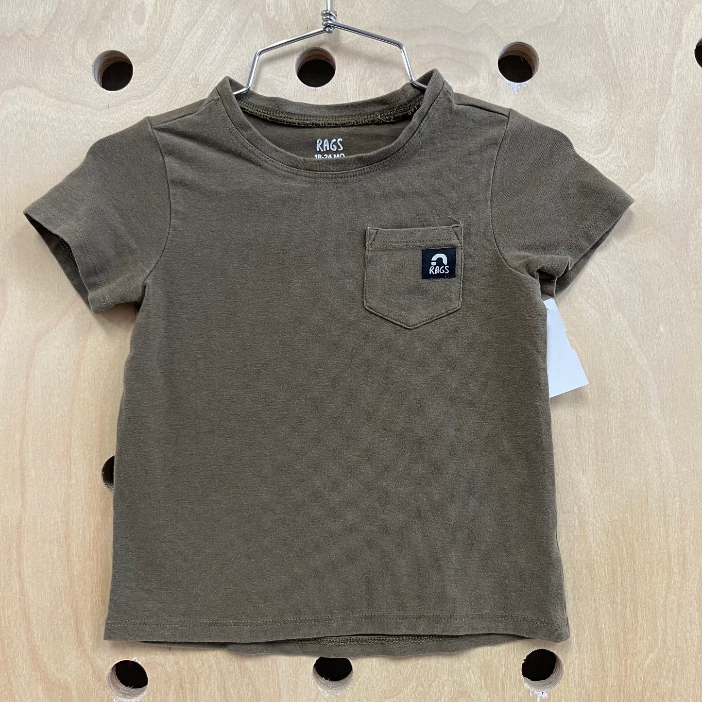 Green Pocket Tee
