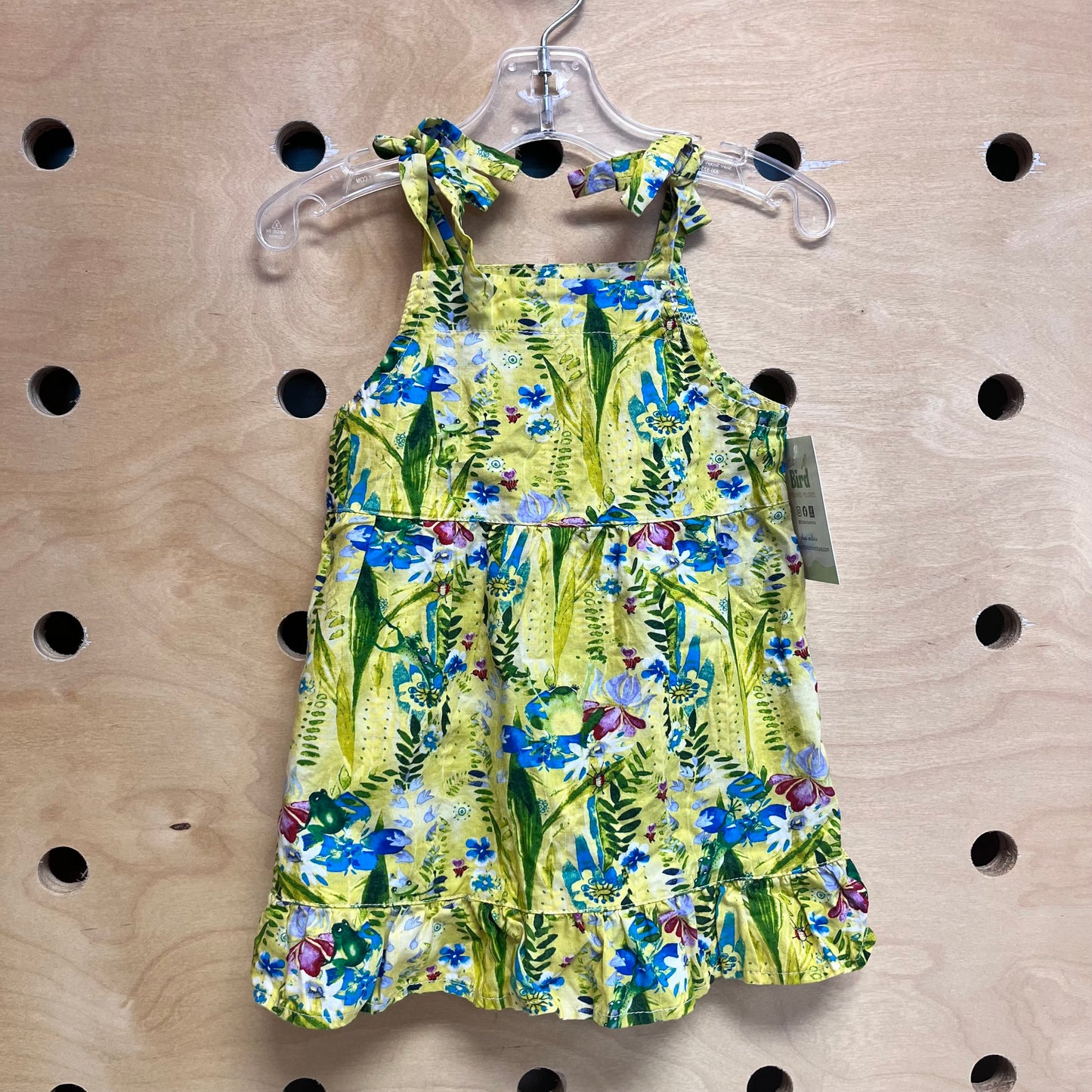 Green Floral Dress