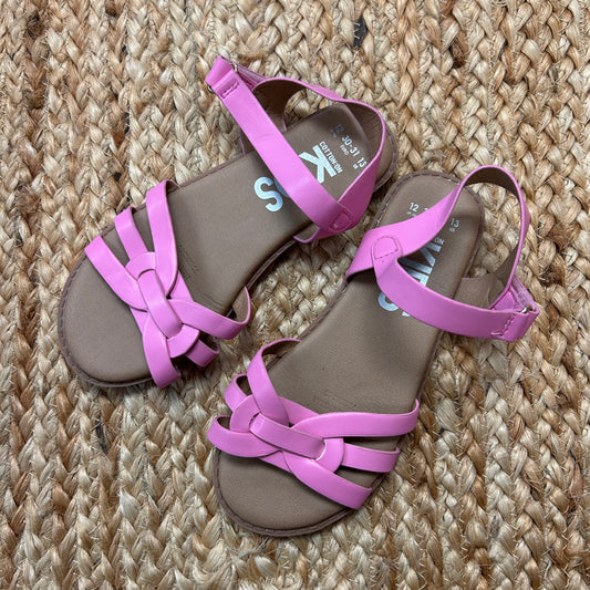 Pink Strappy Sandals