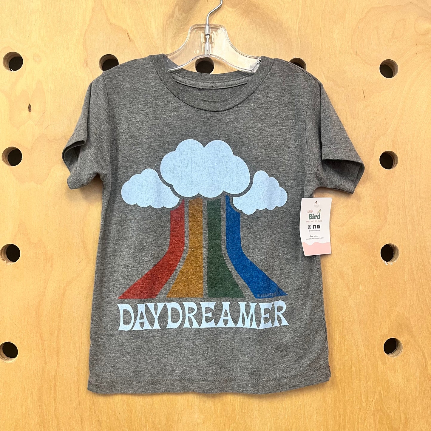 Grey Rainbow Daydreamer Tee