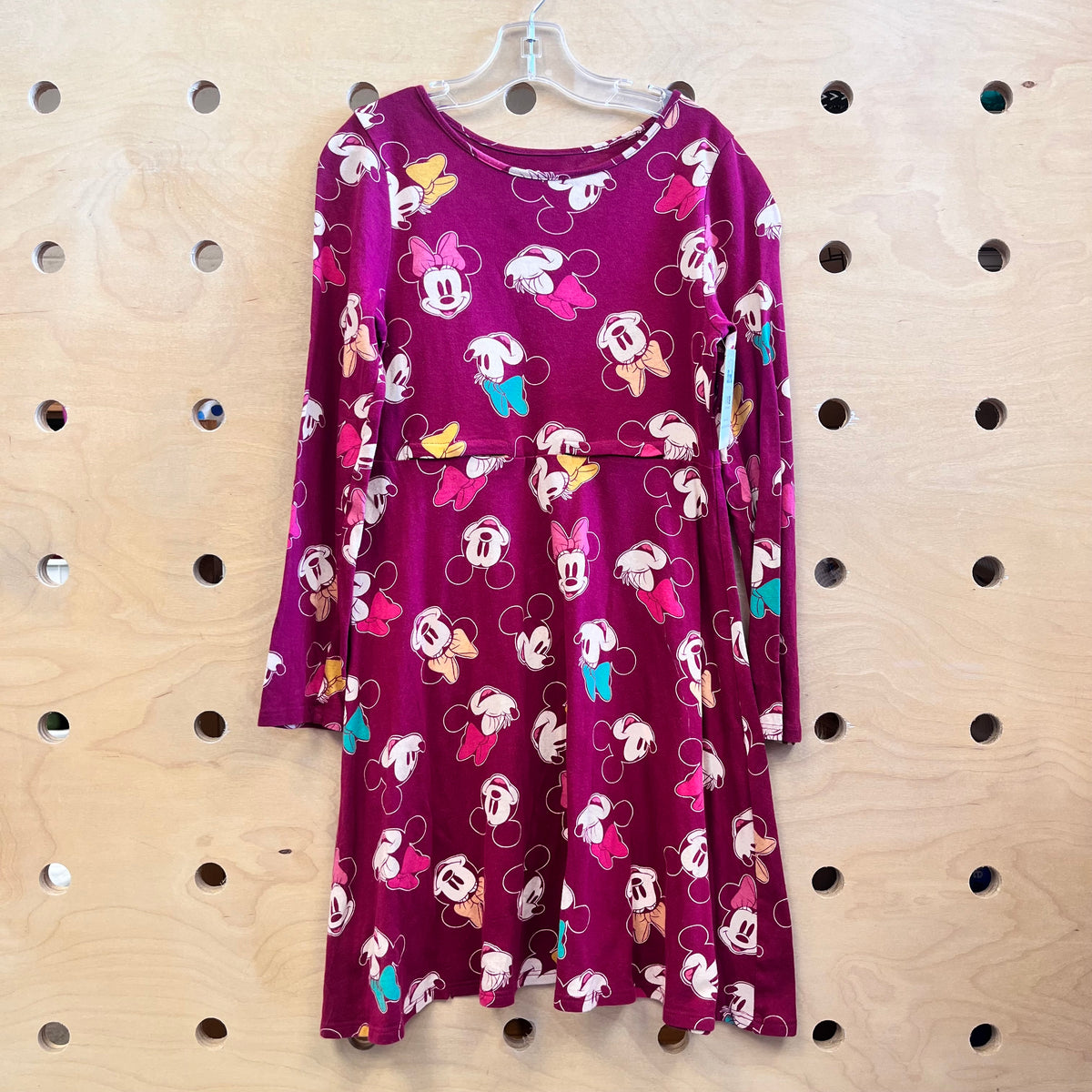 Maroon Minnie Mouse Dress