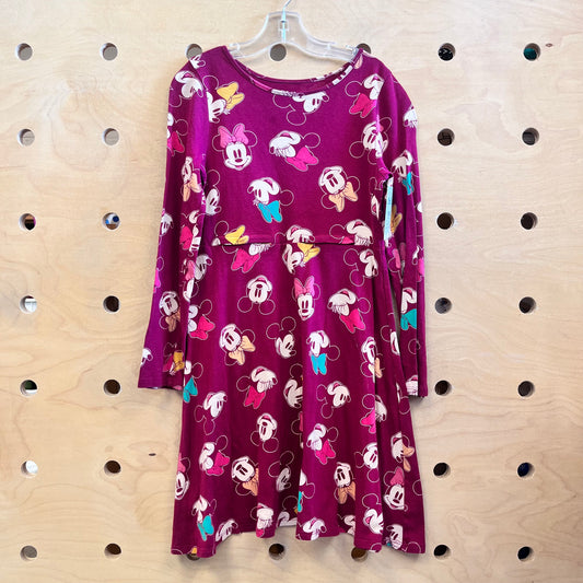 Maroon Minnie Mouse Dress