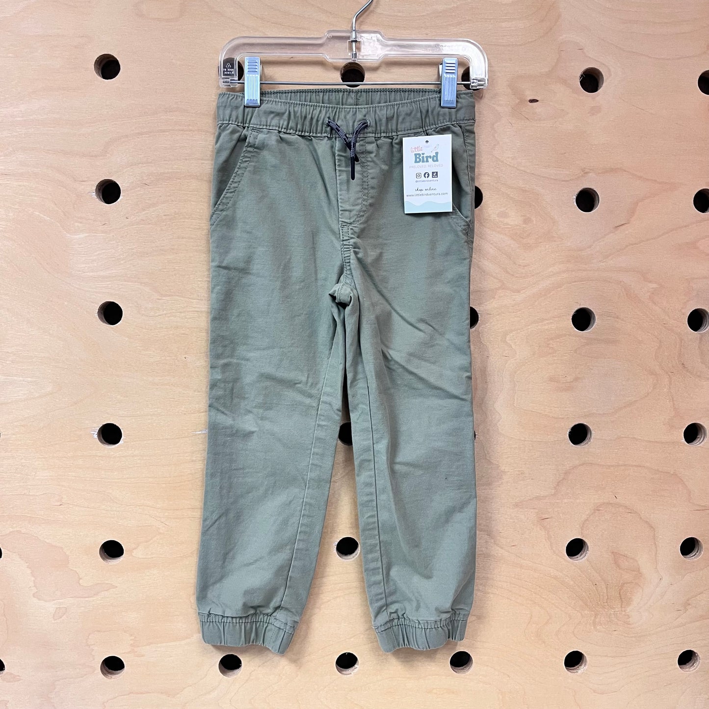 Green Drawstring Joggers