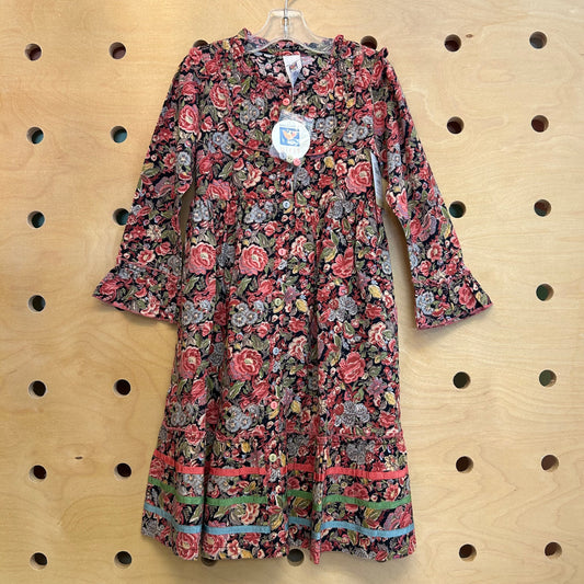 Black Floral Dress NEW!