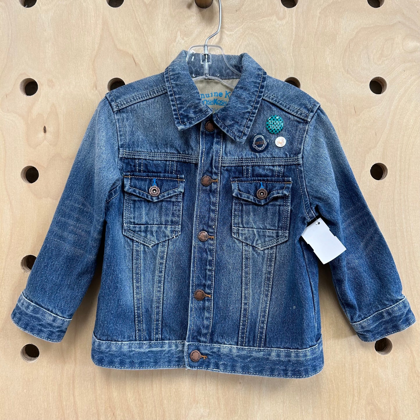 Denim Jacket w/ Flair