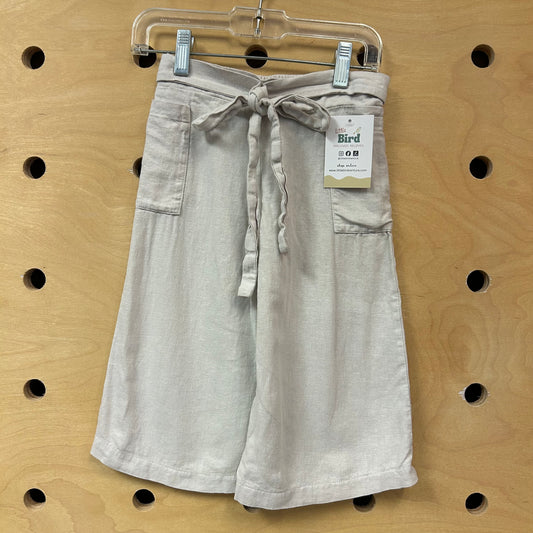 Beige Linen Pants